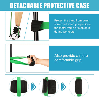 Premium 5-Level Pull-Up Resistance Bands with Carry Bag – Home Gym & Rehab